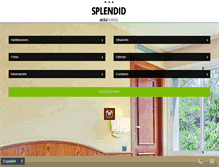 Tablet Screenshot of hotel-splendidbarcelona.com